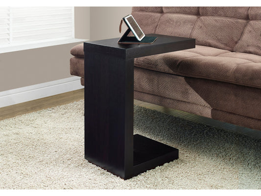 Monarch Specialties C-Shape Accent Table