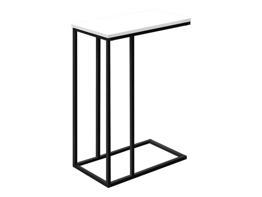 Monarch Specialties Contemporary 25" High Rectangle C-Shape Accent Table