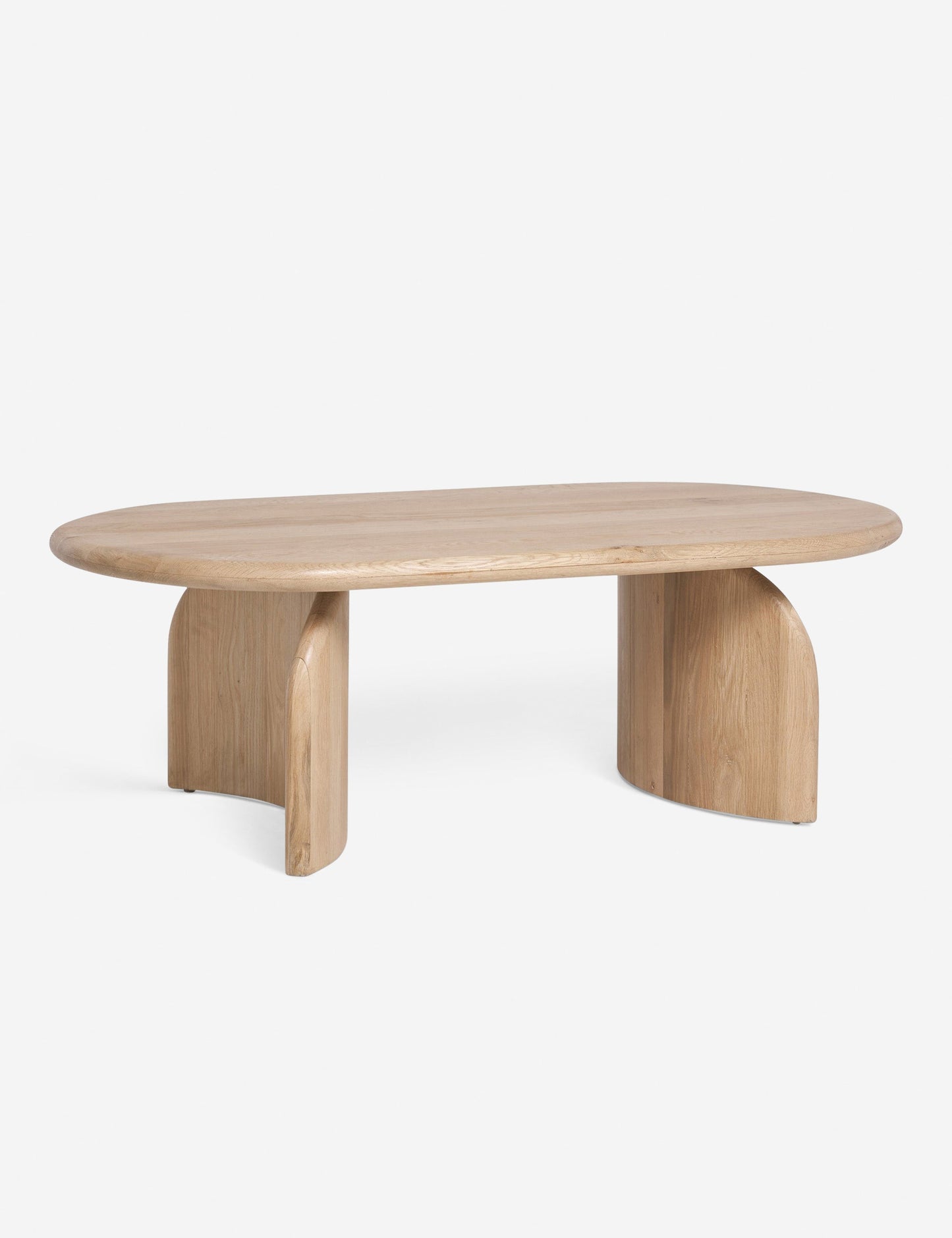 Ada Oval Coffee Table - Natural