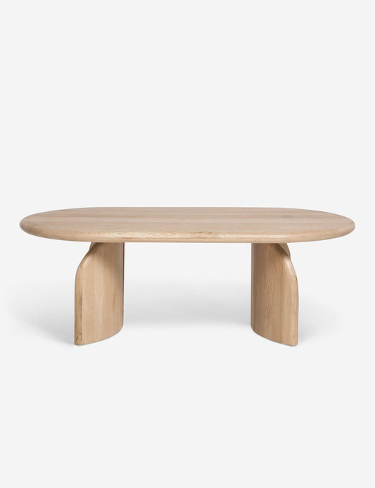 Ada Oval Coffee Table - Natural