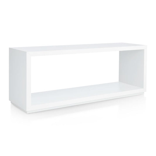 Aspect White 47.5" Modular Open Storage Unit