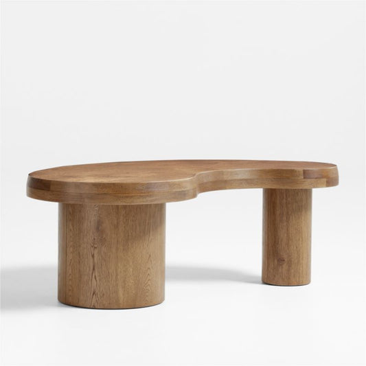 Augie And Winslow Brown Oak Wood Nesting Tables By Jake Arnold
