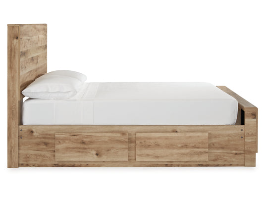 Hyanna Panel Bed With 2 Storage Drawers