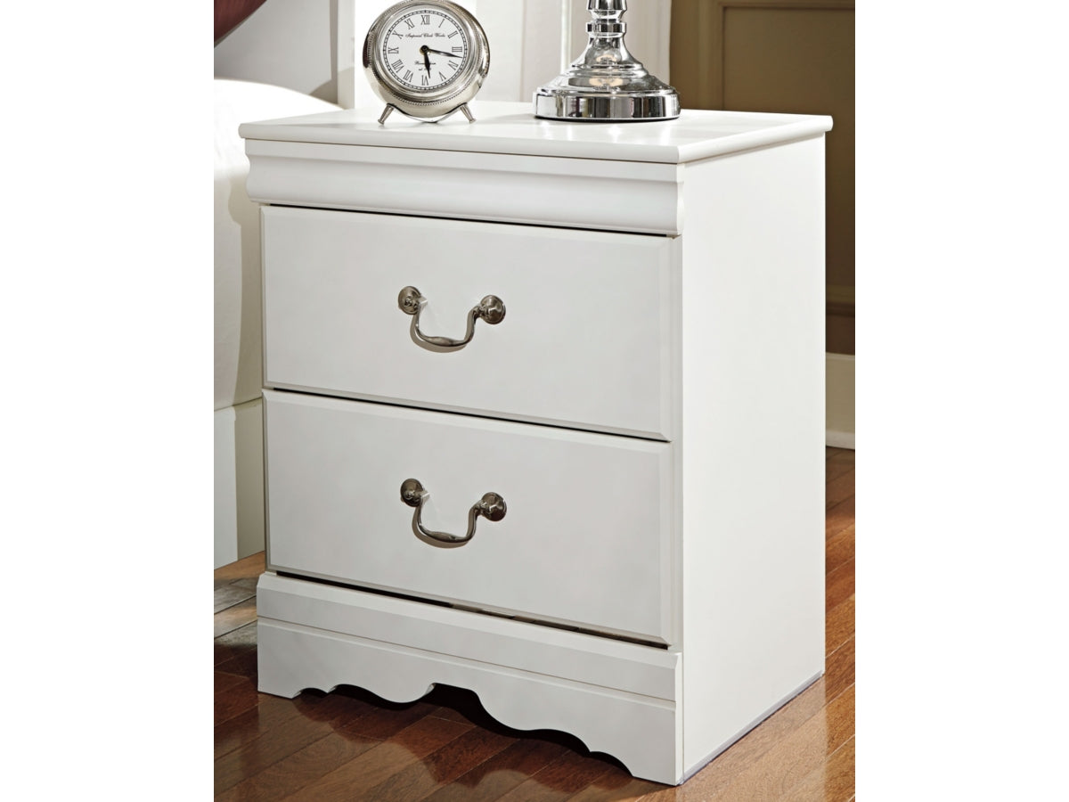 Anarasia 21" 2 Drawer Nightstand