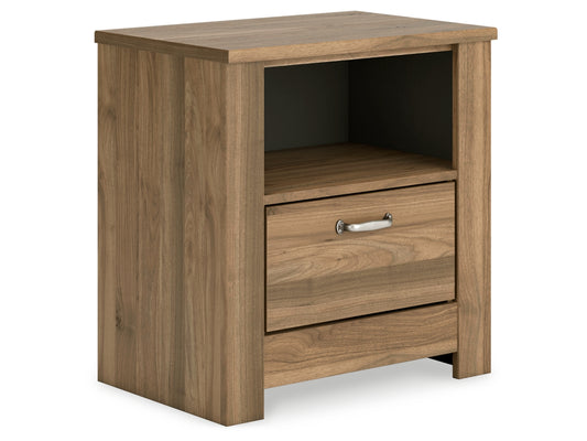 Zanbrook 23" 1 Drawer Charging Nightstand