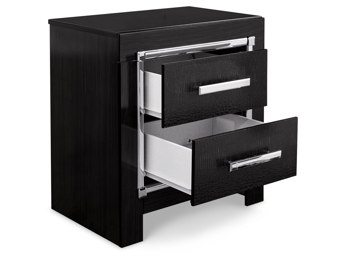 Kaydell 24" 2 Drawer Charging Nightstand