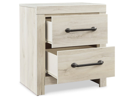 Cambeck 22" 2 Drawer Charging Nightstand