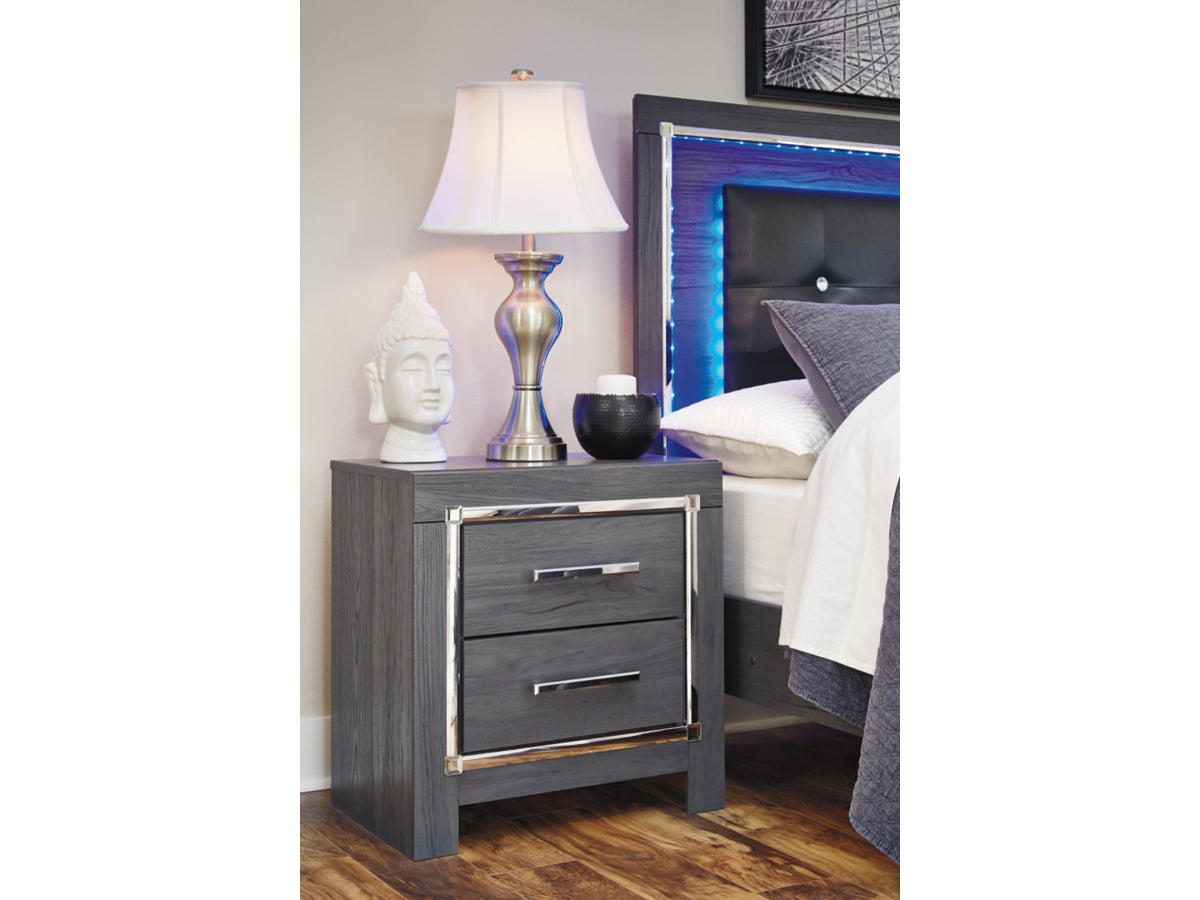 Lodanna 24" 2 Drawer Charging Nightstand