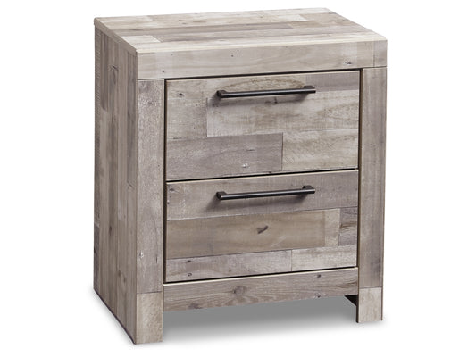 Effie 22" 2 Drawer Charging Nightstand