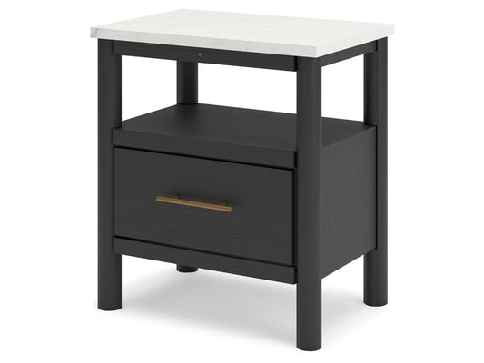 Cadmori 24" 1 Drawer Charging Nightstand