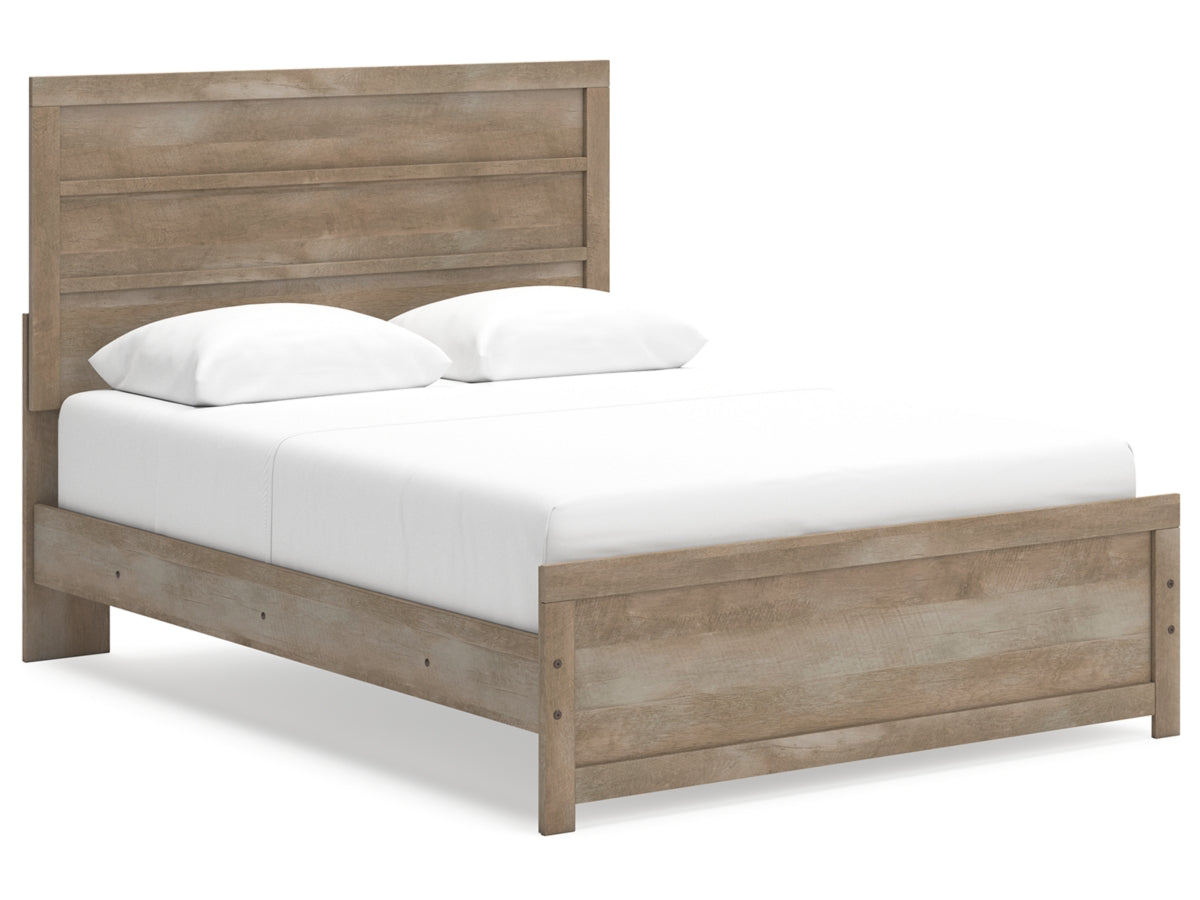 Gachester Panel Bed