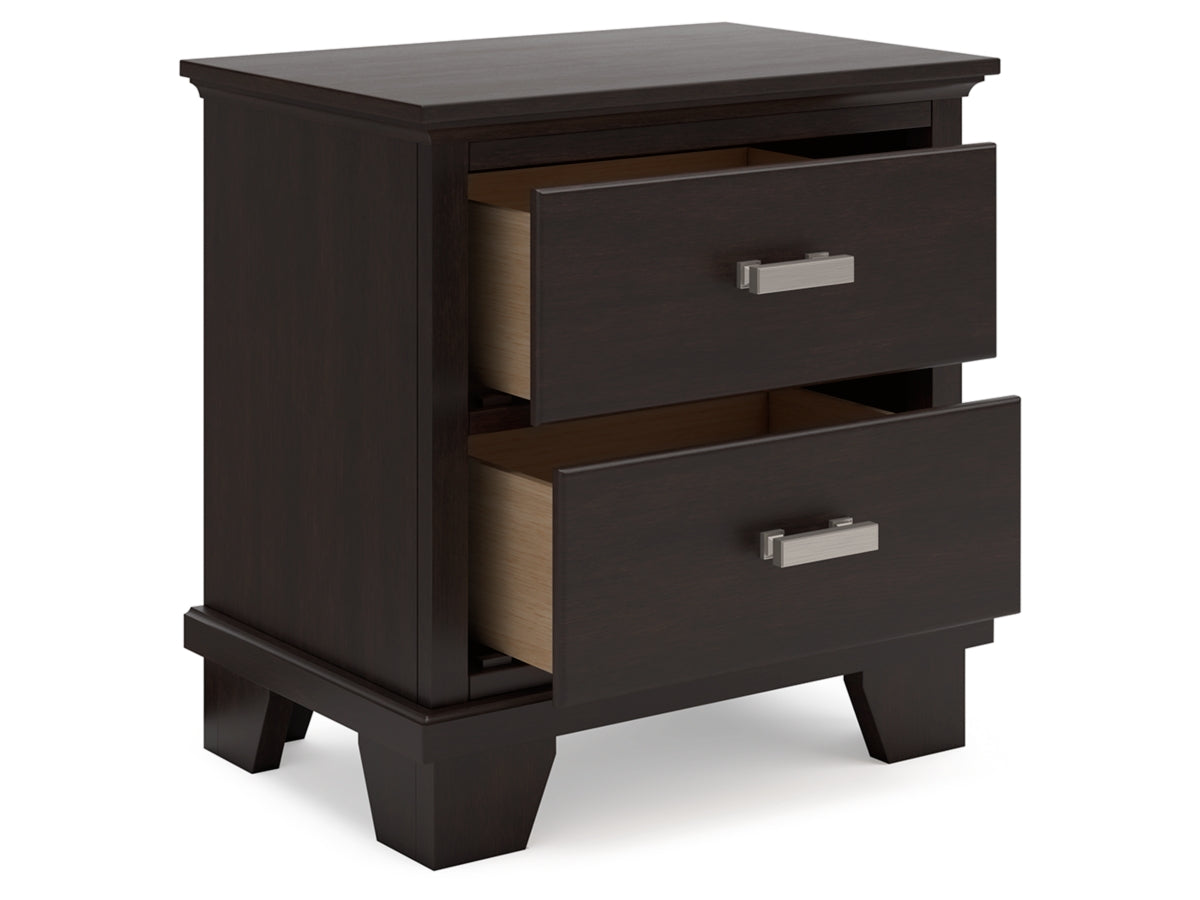 Covetown 24" 2 Drawer Nightstand