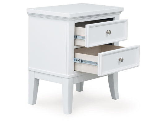 Trulani 25" 2 Drawer Nightstand