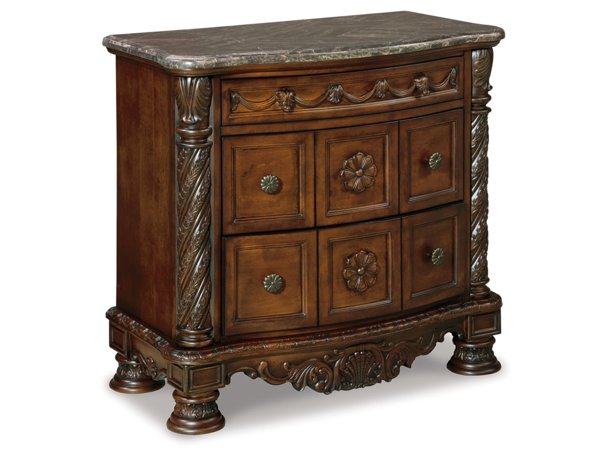 North Shore 36" 3 Drawer Nightstand