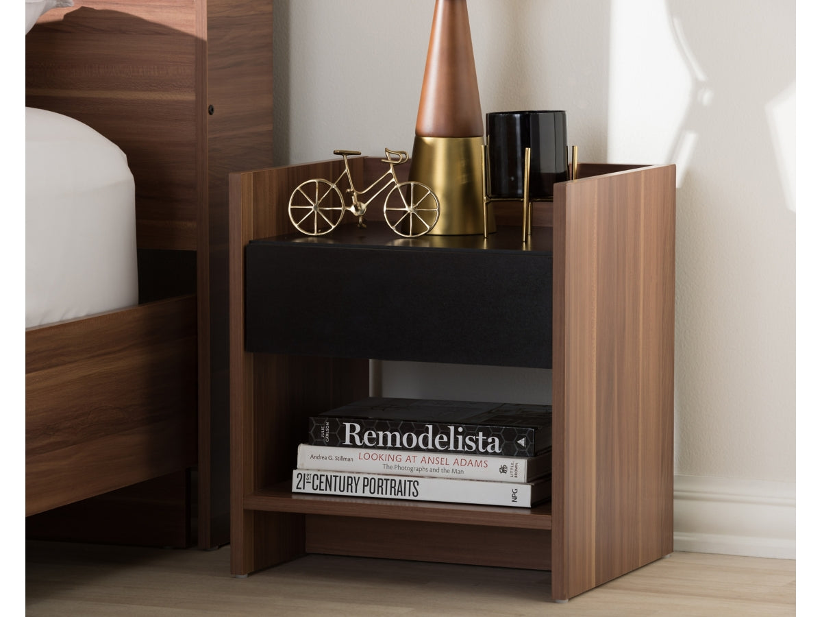 Vanda 1-Drawer Nightstand