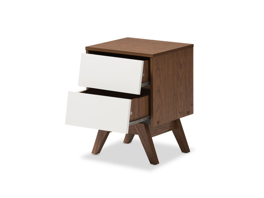 Hildon 2-Drawer Storage Nightstand