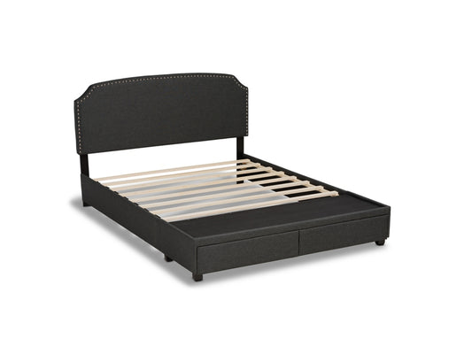 Larese Upholstered 2-Drawer Platform Storage Bed