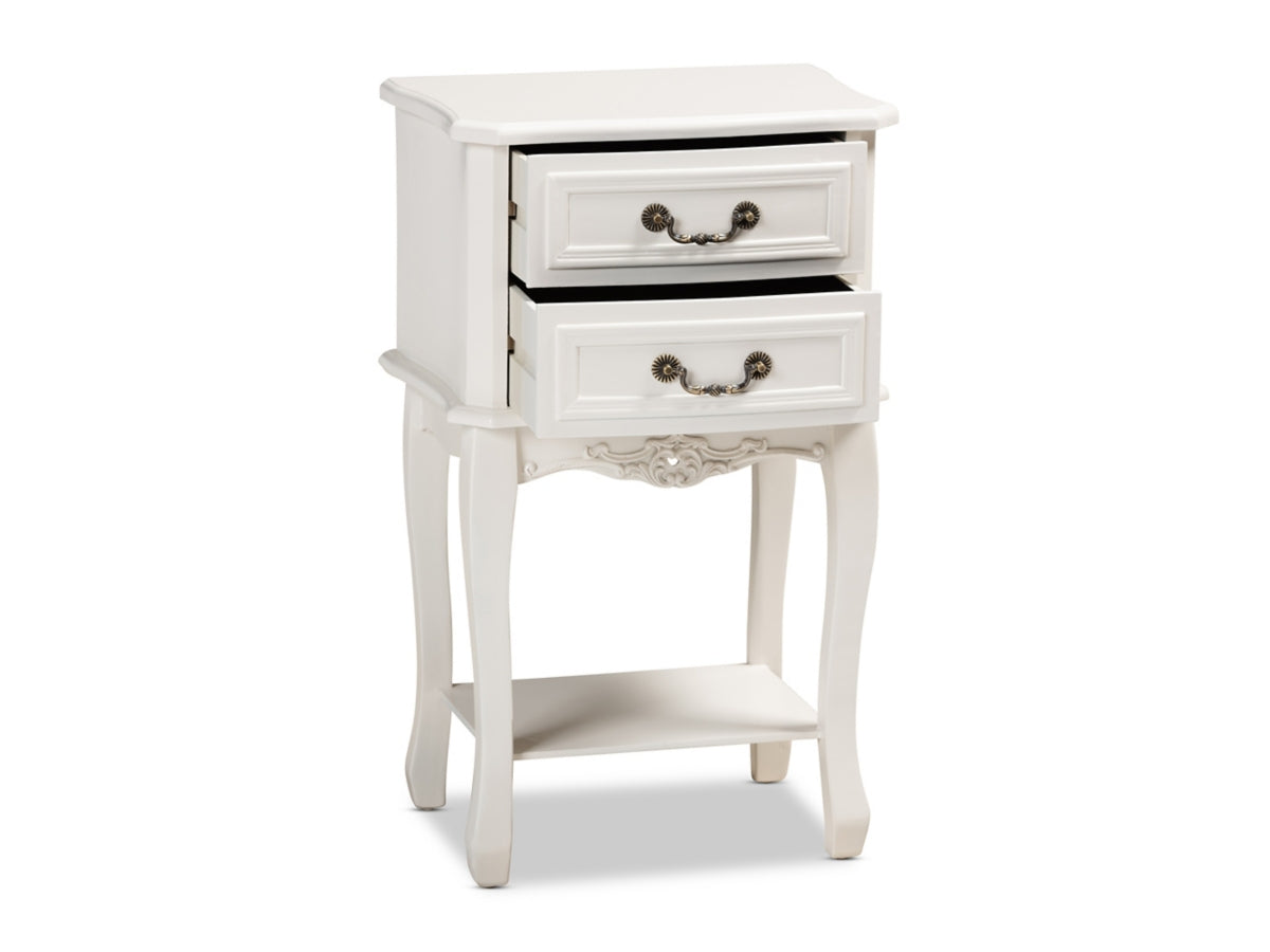 Gabrielle French Country 2-Drawer Nightstand