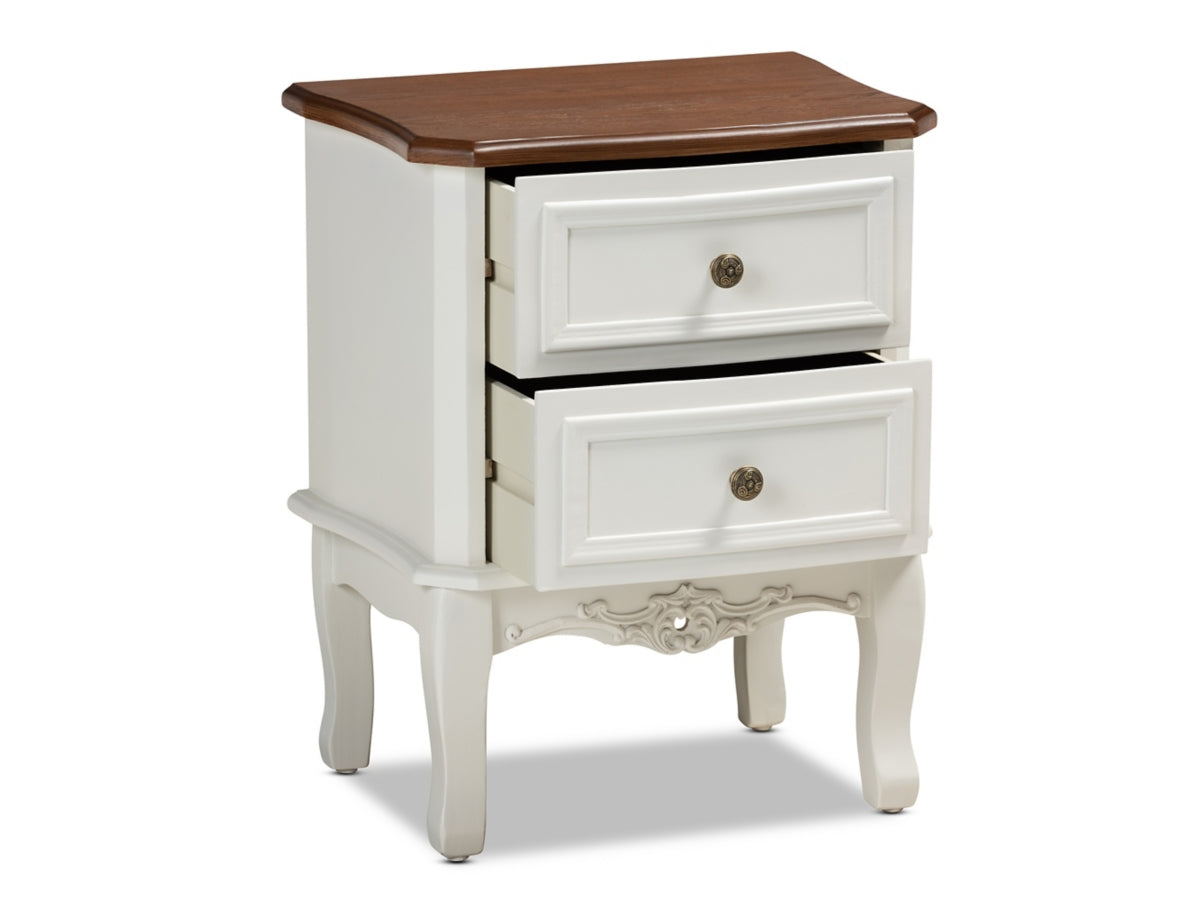 Darlene 2-Drawer Nightstand