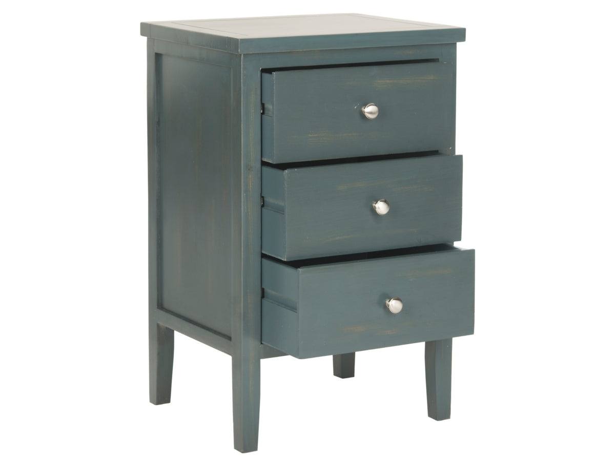 Deniz Nightstand With 3 Drawers