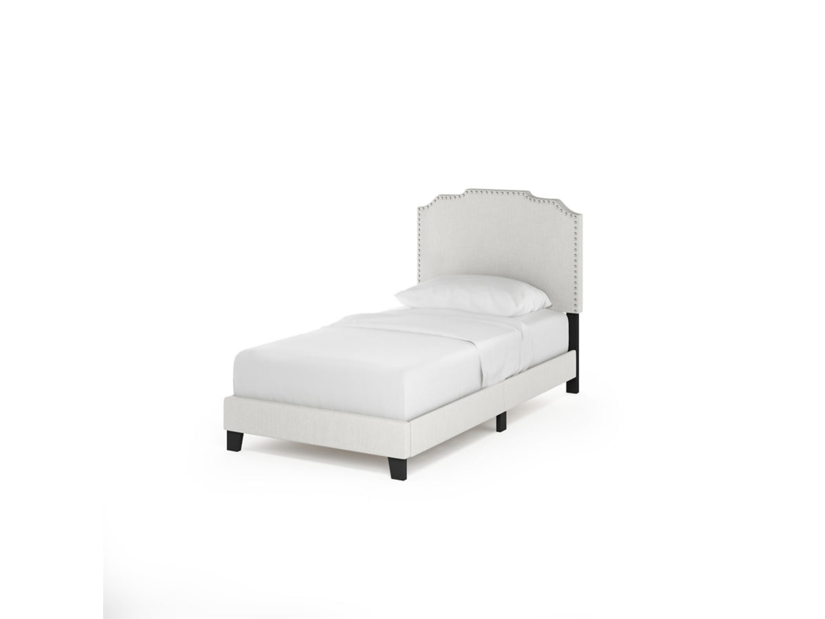 Furinno Nadia Nailhead Trim Bed Frame