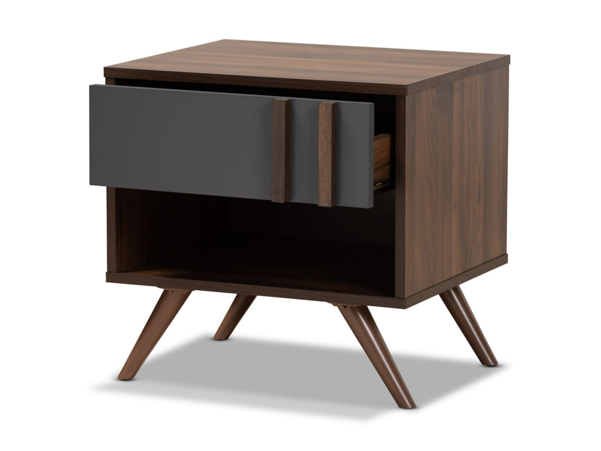 Naoki Modern 1-Drawer Nightstand