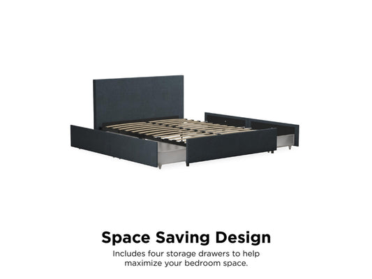 Kelly Upholstered Storage Bed