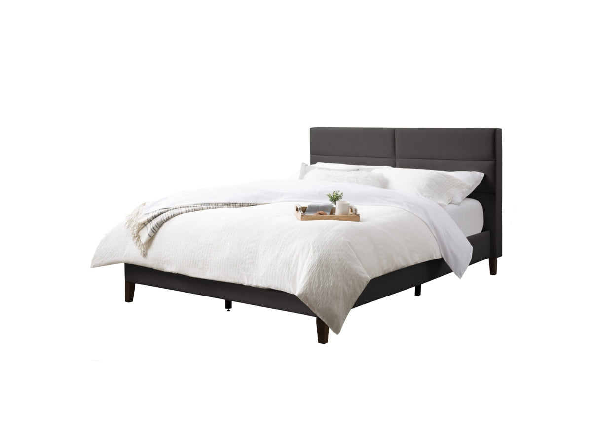 Corliving Upholstered Panel Bed