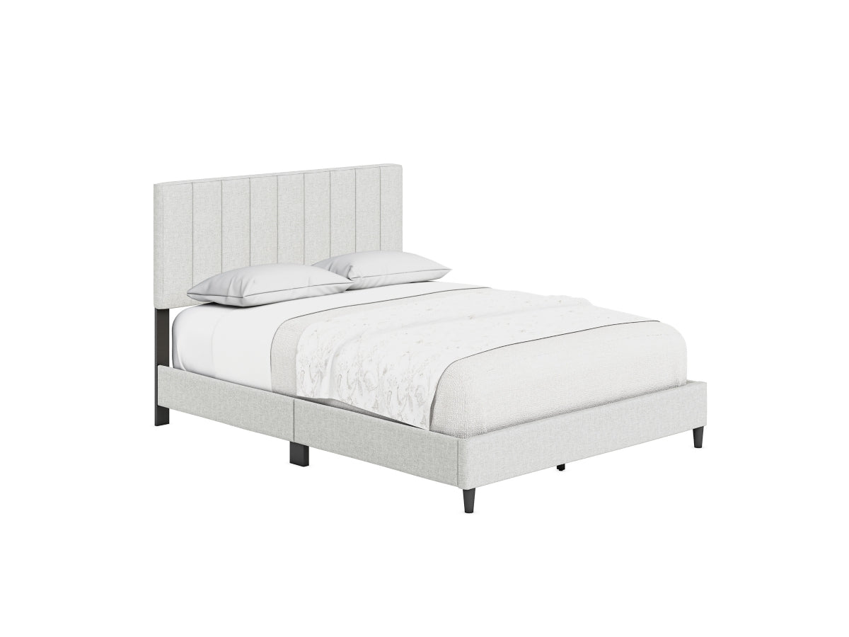 Rumer Upholstered Linen Platform Bed