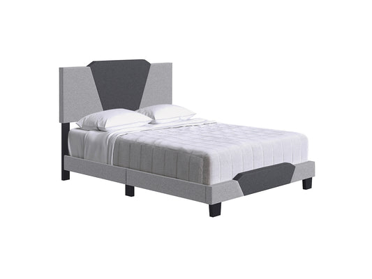 Talulah Upholstered Linen Platform Bed
