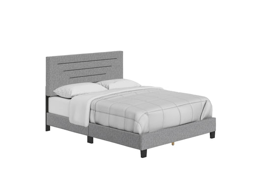 Aurelius Upholstered Linen Platform Bed