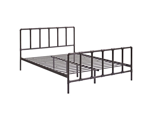 Dower Metal Platform Bed