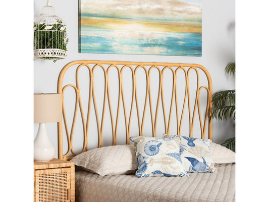 Baxton Studio Carrick Queen Wall-Mount Headboard