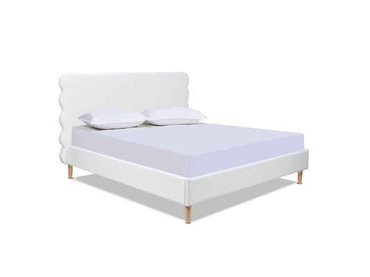 Jennifer Taylor Stockholm Wavy Headboard Platform Bed