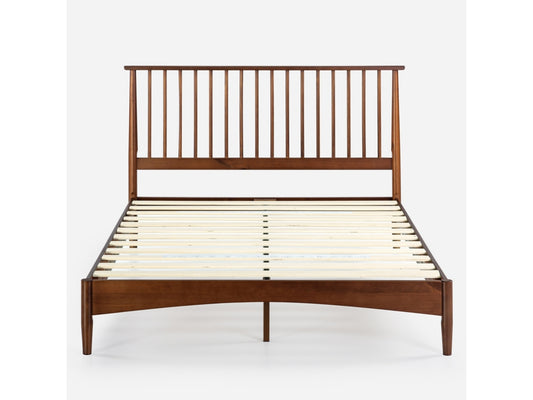 Zinus Platform Bed Frame With Slatted Headboard