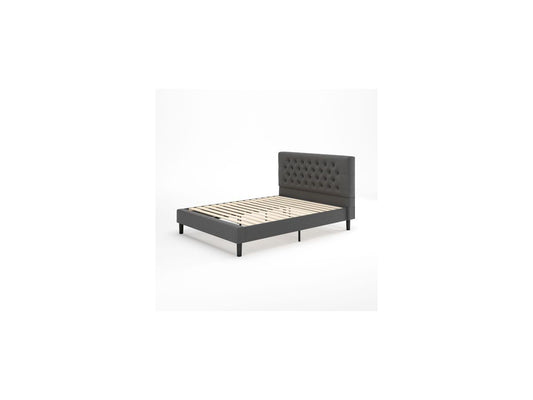 Zinus Tufted Platform Bed Frame