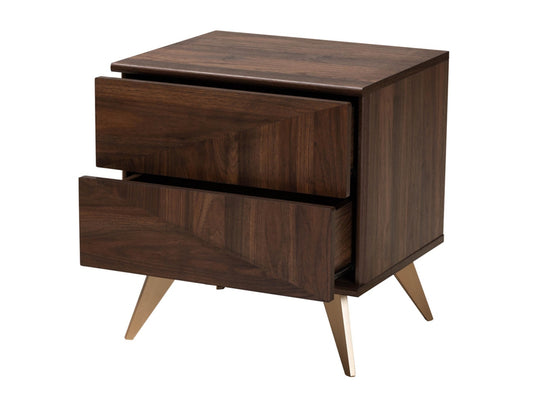 Baxton Studio Graceland 19" Nightstand