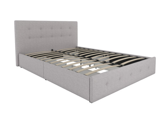 Atwater Living Ryder Linen Upholstered Storage Bed