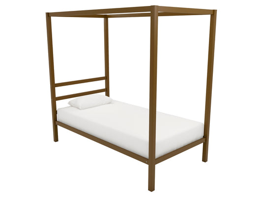 Modern Metal Canopy Bed