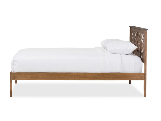 Tree Branch Design Wood Platform Bed