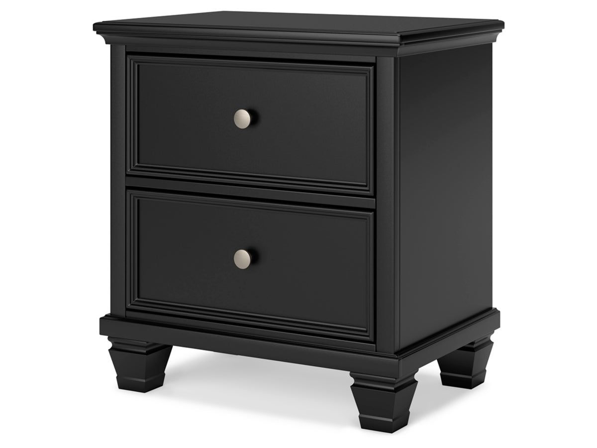 Lanolee 25" 2 Drawer Nightstand