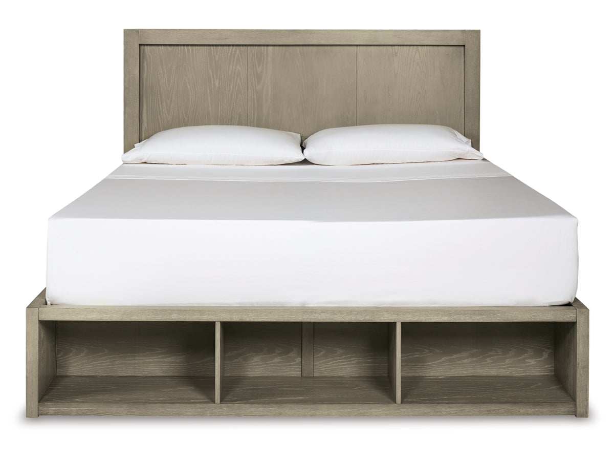 Fawnburg Panel Bed With Storage