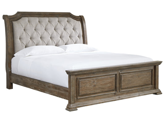 Wyndahl Upholstered Panel Bed