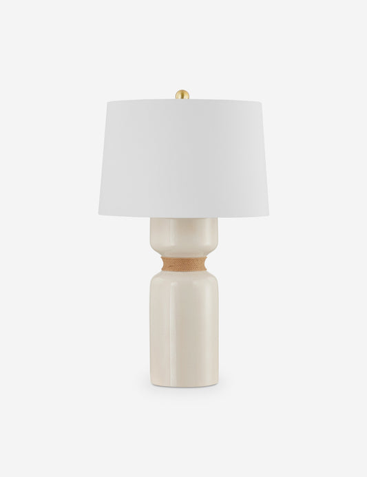 Leora Table Lamp - Ivory