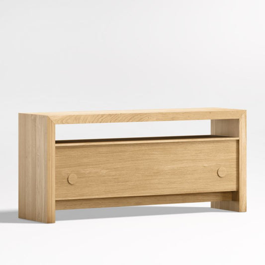 Baja Natural Oak 72" Media Console