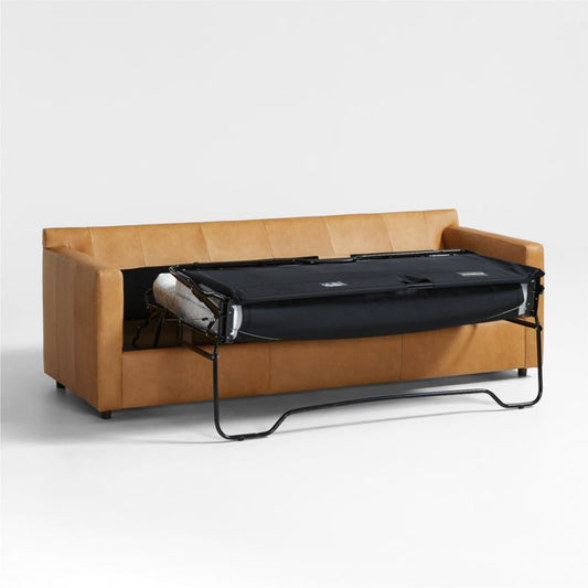 Barrett Ii 90" Leather Queen Sleeper Sofa