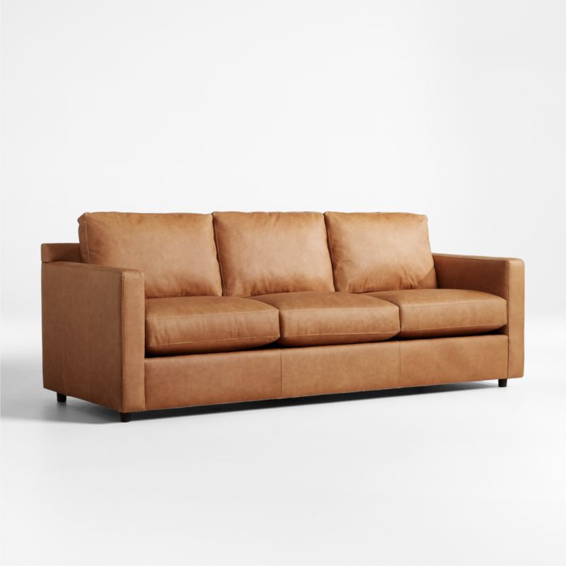 Barrett Ii Leather 3 Seat Sofa