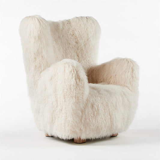 Bozzi Mongolian Sheepskin Chair By Ross Cassidy