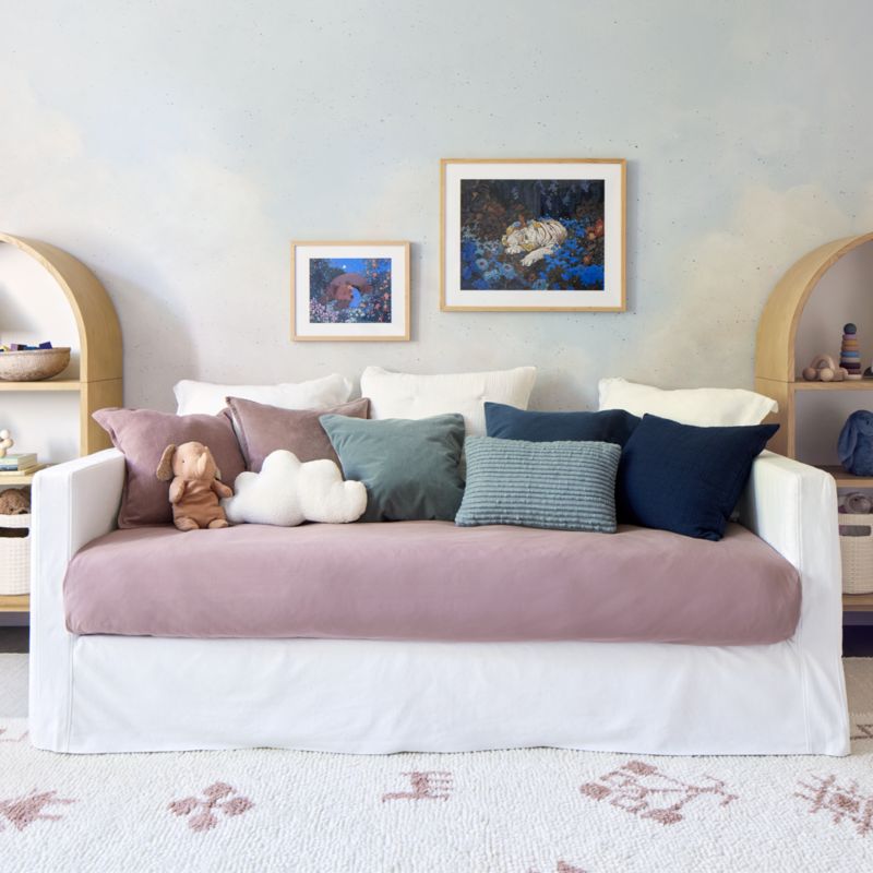 Ever Slipcovered White Daybed