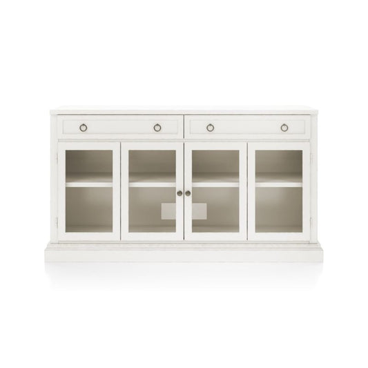 Cameo 62" Dama Modular Storage Media Console With Glass Doors